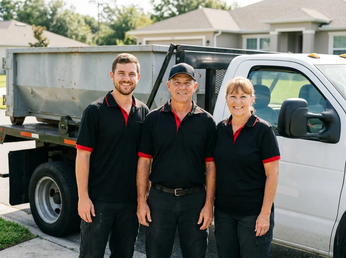 Kingpin Dumpster Rental dumpster rental team in Ocala, FL